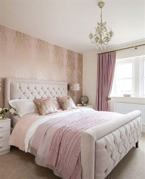 Bedroom Inspiration 10 Charming Bedrooms In Millennial Pink Master Bedroom Ideas