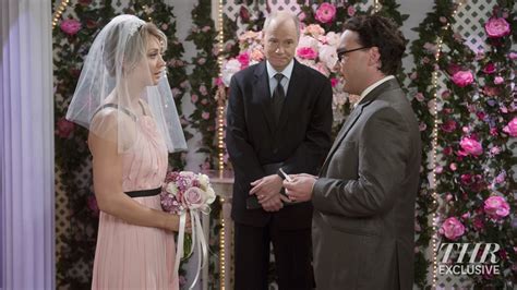 Big Bang Theory Penny Leonard Wedding Photos Hollywood Reporter