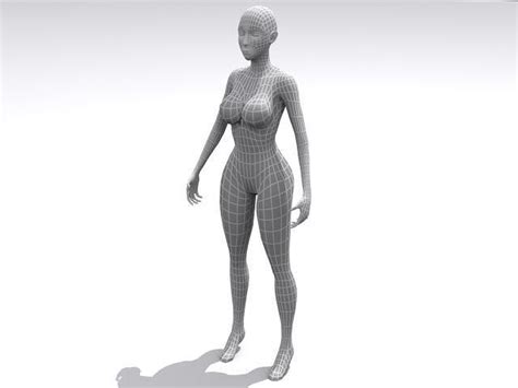 3d Model Female Body Free Blender Jafworlds