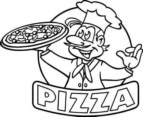 Pizza Printable Coloring Pages Customize And Print