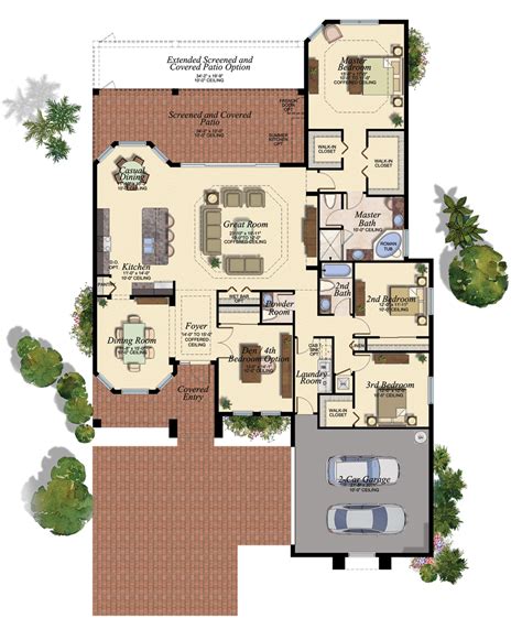 Bellagio New House Plan In Riverstone Naples Florida My House Plans
