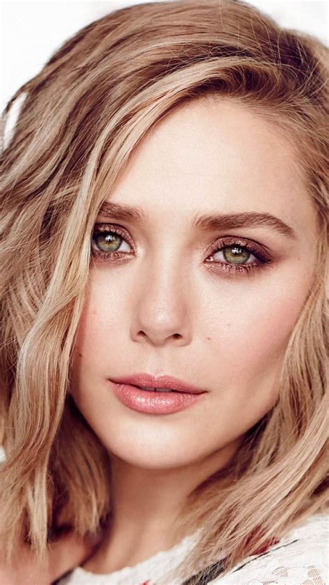 Elizabeth Olsen Gorgeous Eyes Actress 1080x1920 Wallpaper