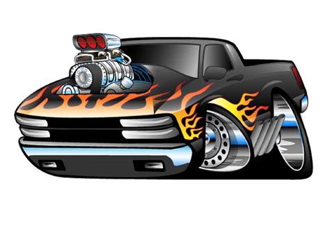 Michael Eastwood Car Cartoon Cartoon Car Drawing Hot Rods