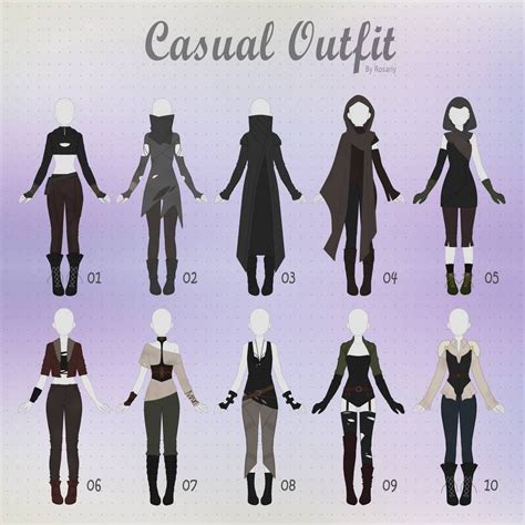Closed Casual Outfit Adopts 28 By Rosariy Art Outfits Outfits Casual