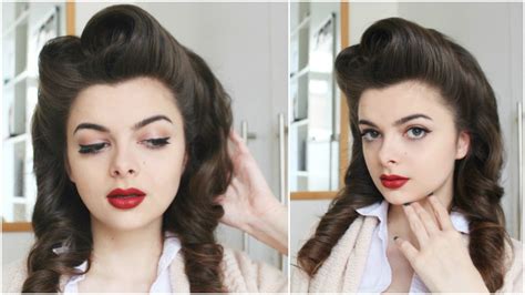 1920s Hairstyles Long Hair Victory Rolls Victory Rolls Vintage