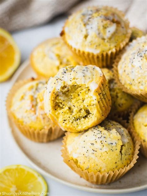 HEALTHY LEMON POPPY SEED MUFFIN STORY Shuangy S Kitchensink