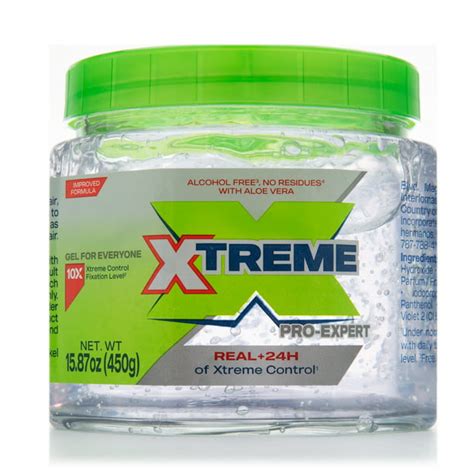 Xtreme Wet Line Uv Protection Extra Hold Clear Jar Hair Styling Gel With Aloe 15 88 Oz