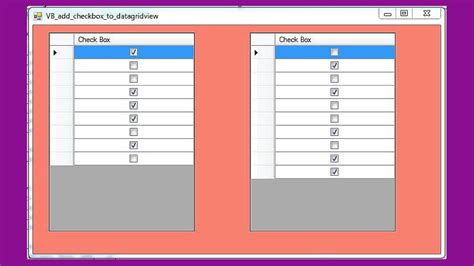Vb Net Tutorial How To Add Checkbox Column To Datagridview In Vb Net Hot Sex Picture