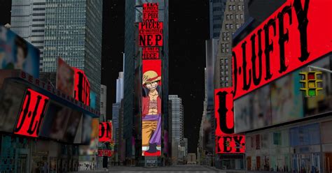 One Piece To Take Over All Of Times Square On October 8th Soranews24