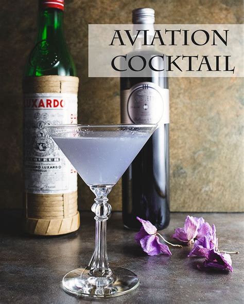 The Aviation Cocktail This Classic Gin Cocktail Is So Pretty With It S Lovely Lavender Color