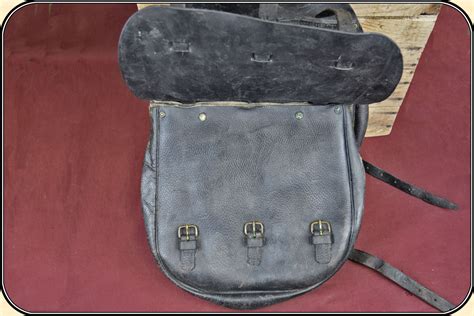 Leather Cavalry Saddlebags Iucn Water