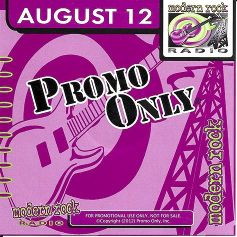 Release Promo Only Modern Rock Radio August 2012 By Various Artists