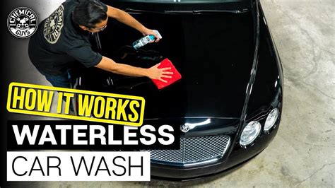 How Does Waterless Car Wash Work Black Paint Bentley Continental GT Chemical Guys Car Care