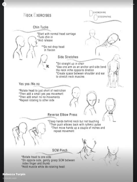 Pin By Mary Marianne Johnston On Occipital Neuralgia Neck Exercises