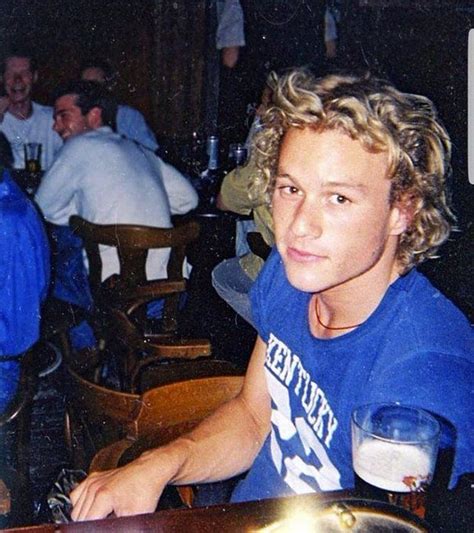 Young Heath Ledger In The 90s With Images Heath Ledger Heath