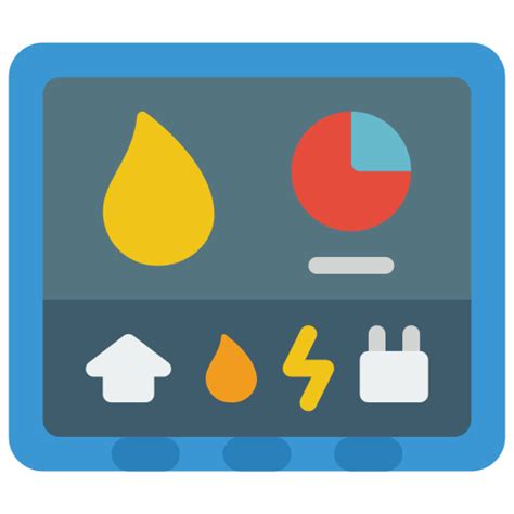 Smart Meter Free Electronics Icons