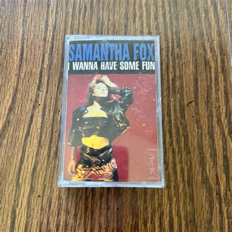 I Wanna Have Some Fun Samantha Fox Cassette Tape 1988 Jive Usa 395