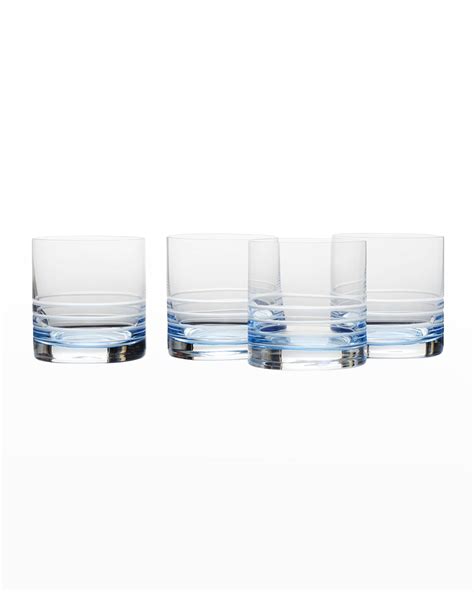 Mikasa Cal Blue Ombre Old Fashioned Glasses Set Of 4 Horchow