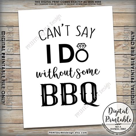 If so this i do bbq engagement party at kara's party ideas has it all! Can't Say I Do Without Some BBQ, Wedding Barbeque, I Do BBQ, Engagement Party, Rehearsal, Shower ...