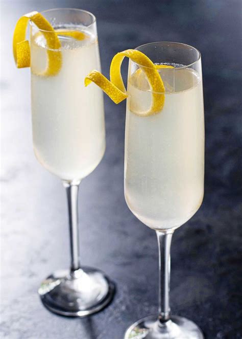 A French 75 Is A Simple Yet Fancy Champagne Cocktail That S Easy To Love Recipe French 75