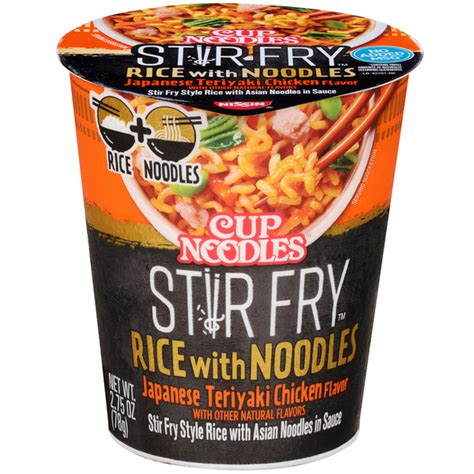 Nissin Cup Noodles Stir Fry Rice With Noodles Japanese Teriyaki Chicken Ph