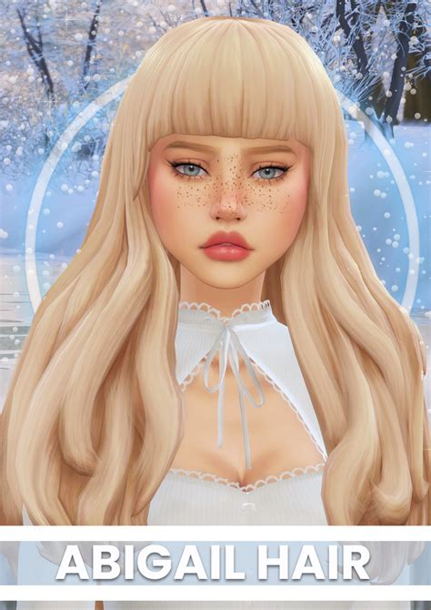 Abigail Hair Hi Fellow Simmers Here Is A New Lady Ghost The