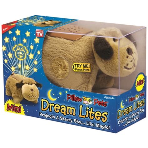 Dream Lites Mini Pillow Pet That Projects A Starry Sky Characters