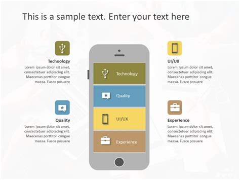 Mobile App Features PowerPoint Template | product features Templates ...