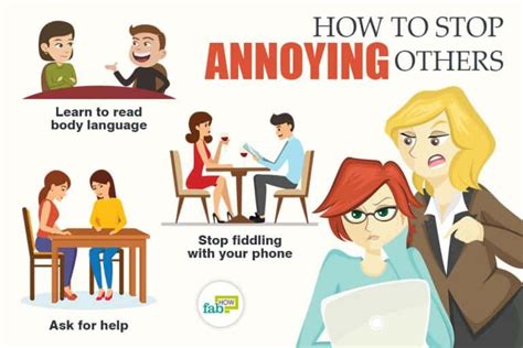 how to stop annoying others 30 useful tips fab how