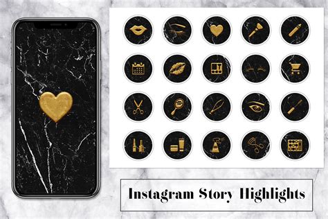 Check spelling or type a new query. Insta Stories Highlight Icons Gold & Black Marble ...