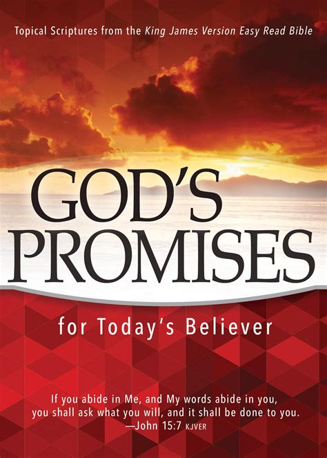 God's Promises for Today's Believer : Topical Scriptures from the King