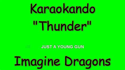 Produced by alex da kid & jayson dezuzio. Karaoke Internazionale - Thunder - Imagine Dragons ...