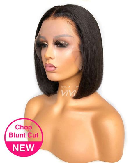 Kylie Short Lace Front Wig Pre Made Fake Scalp Online Human Hair