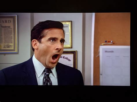 Nooooo Michael Scott This Is One Of My Favorites Not Because Its