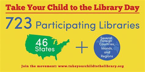 Join The Take Your Child To The Library Day Initiative