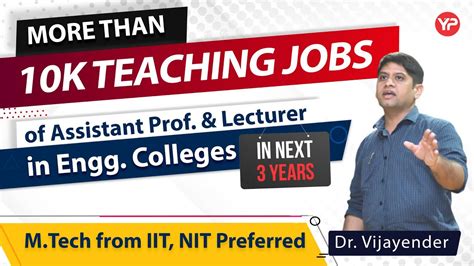 Thousands Of Teaching Jobs As Assistant Professors And Lecturers In