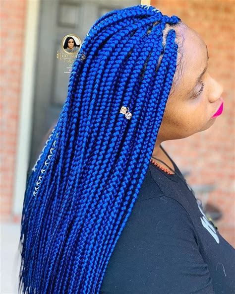 19 Blue Braids Hairstyles