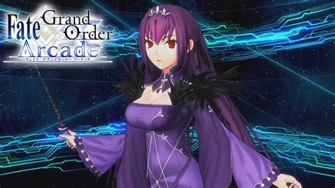 Fategrand Order Arcade Scathach Skadi Caster Character Reveal