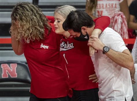 Nu Volleyball Notes Nebraska Survives First Injury Scare Of Season