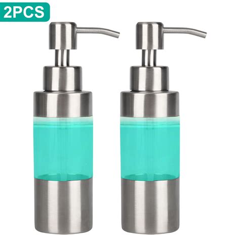 21pcs Foaming Soap Dispenser Pump Bottle For Bathroom Vanities Or Kitchen Stainless Steel