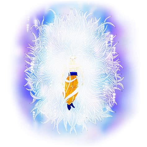 Ssj Infinity Goku Render Transparent Png By Rylkuser On Deviantart