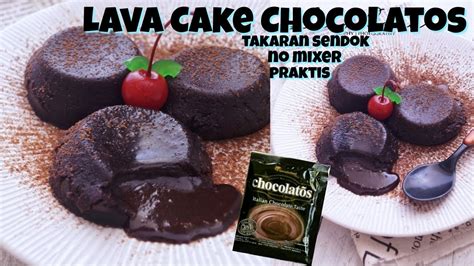 Check spelling or type a new query. Cara membuat Lava Cake Chocolatos kukus - YouTube