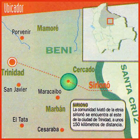 Los Sirionó Historia Literatura Educación De Bolivia Mapas