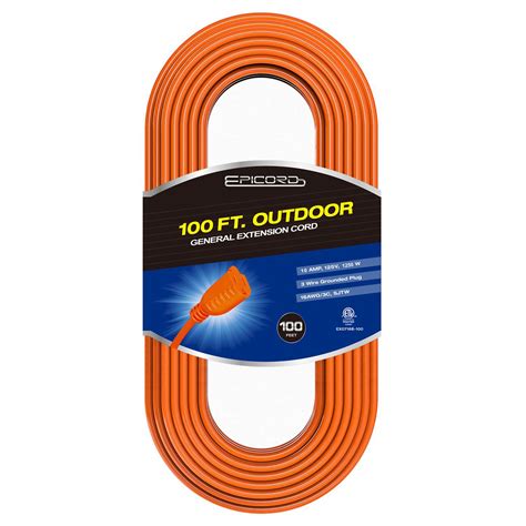 Buy Epicord 163 Outdoor Extension Cord Heavy Duty Extension Cord 3