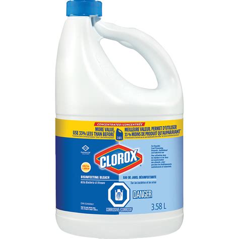 Clorox Disinfecting Liquid Bleach Jug Scn Industrial
