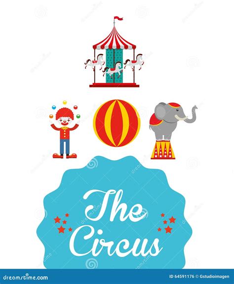 Circus Entertainment Design Stock Illustration Illustration Of