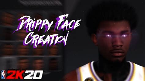 New Drippiest Face Creation In Nba 2k20 Youtube
