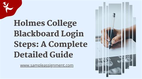 Holmes College Blackboard Login Steps A Complete Guide