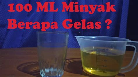 120 Ml Berapa Gelas