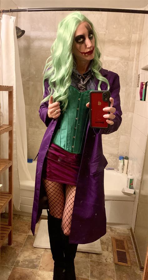 Female Joker Disfraces Hallowen Chicas Halloween Disfraces Disfraces